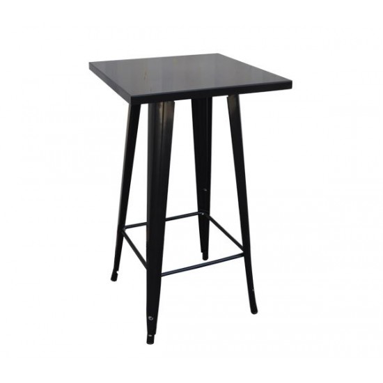 RELIX Τραπέζι BAR Μέταλλο Βαφή Antique Black
