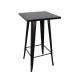 RELIX Τραπέζι BAR Μέταλλο Βαφή Antique Black