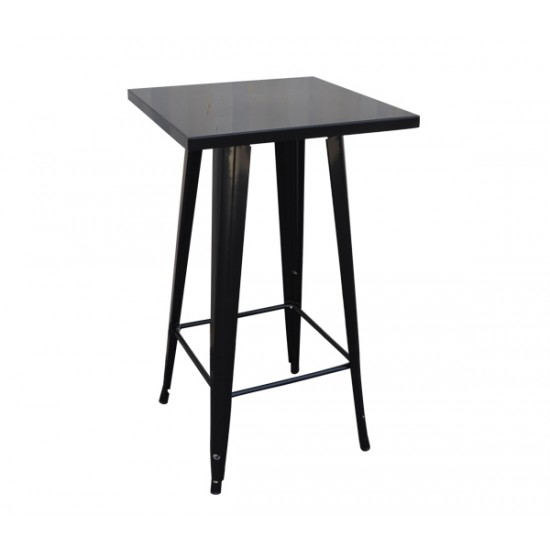 RELIX Τραπέζι BAR Μέταλλο Βαφή Antique Black