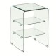 GLASSER Ραφιέρα Clear  2 Ράφια - Γυαλί 10mm / 5mm