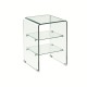 GLASSER Ραφιέρα Clear  2 Ράφια - Γυαλί 10mm / 5mm