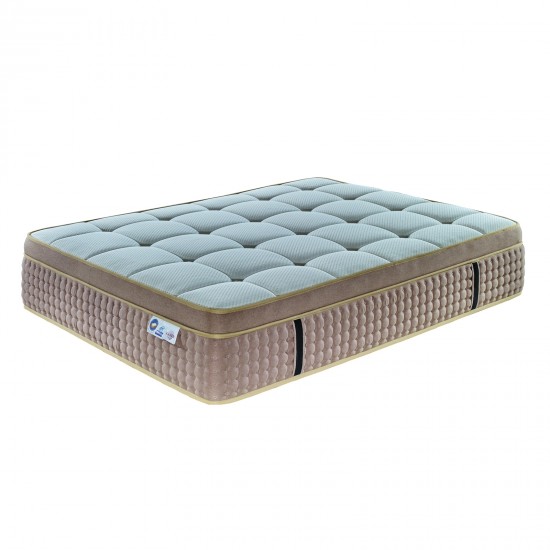 ΣΤΡΩΜΑ Pocket Spring 5-Zone Memory Foam + Latex, Μονής Όψης