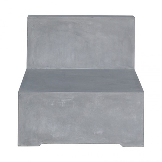 CONCRETE Καρέκλα Σαλονιού Cement Grey
