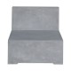CONCRETE Καρέκλα Σαλονιού Cement Grey