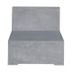 CONCRETE Καρέκλα Σαλονιού Cement Grey