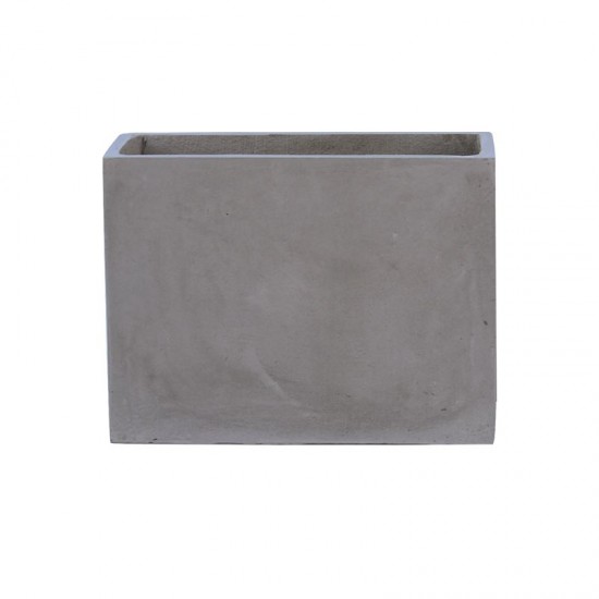 FLOWER POT-2 Cement Grey 60x30x45cm