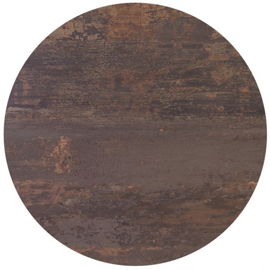 HPL Επιφάνεια Τραπεζιού Απόχρωση Walnut Vintage