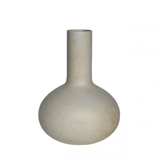VASE-3 Βάζο Cement, Απόχρωση Beige Φ40x55cm