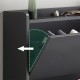Παπουτσοθήκη MDF - Melamine Απόχρωση Γκρι