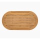 MARK Set Σαλόνι Κήπου 4τεμ, Acacia Φυσικό, Μαξιλάρια Μπεζ Rope Wicker Μπεζ