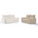 DALLAS Καναπές 2-θέσιος Σαλονιού - Καθιστικού, Ύφασμα Μπεζ