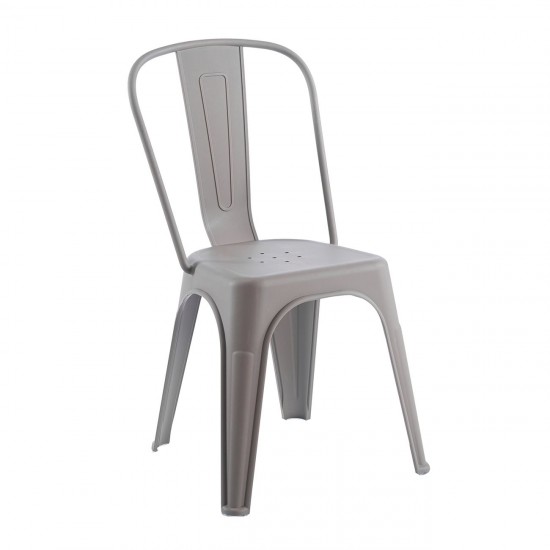 RELIX PP Καρέκλα Στοιβαζόμενη, PP Απόχρωση Sand Beige