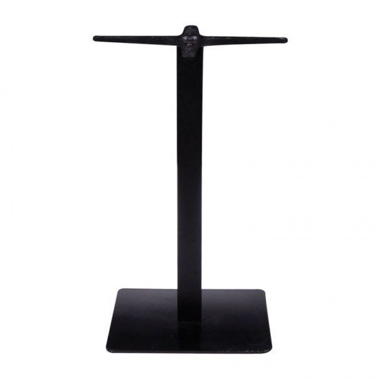 PRATO Βάση Τραπεζιού 40x40cm H.72cm Μέταλλο Βαφή Μαύρο / 11,85kg