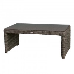 MONTANA Τραπεζάκι Σαλονιού Φ5mm Round Wicker Grey Brown