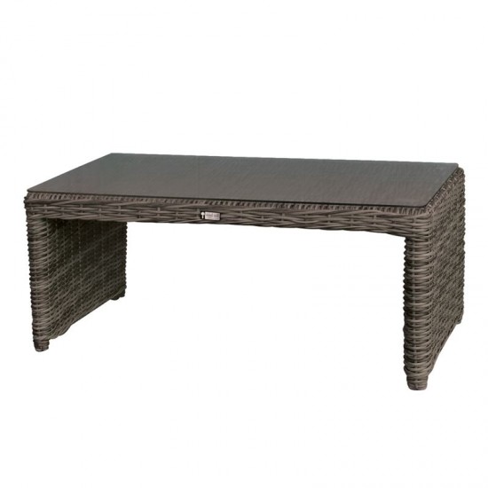MONTANA Τραπεζάκι Σαλονιού Φ5mm Round Wicker Grey Brown