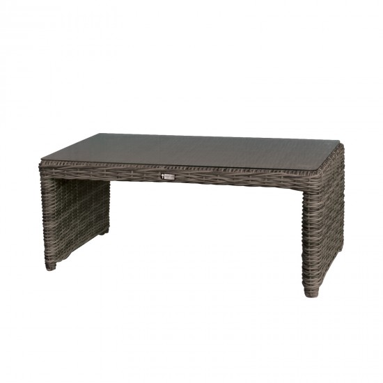 MONTANA Τραπεζάκι Σαλονιού Φ5mm Round Wicker Grey Brown