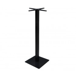 PRATO Βάση Τραπεζιού BAR 45x45cm H.108cm Μέταλλο Βαφή Μαύρο / 14,50Kg