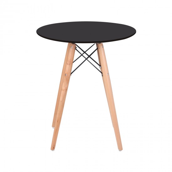 ART Wood Tραπέζι Μαύρο MDF
