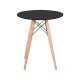 ART Wood Tραπέζι Μαύρο MDF