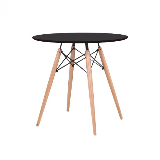 ART Wood Tραπέζι Μαύρο MDF