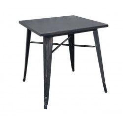 RELIX Τραπέζι Dining Μέταλλο Βαφή Antique Black