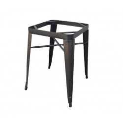 RELIX Βάση Τραπέζι Dining Μέταλλο Βαφή Antique Black