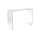 GLASSER Kονσόλα Διάφανο Γυαλί 12mm