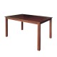 NATURALE Τραπέζι Καρυδί Mdf
